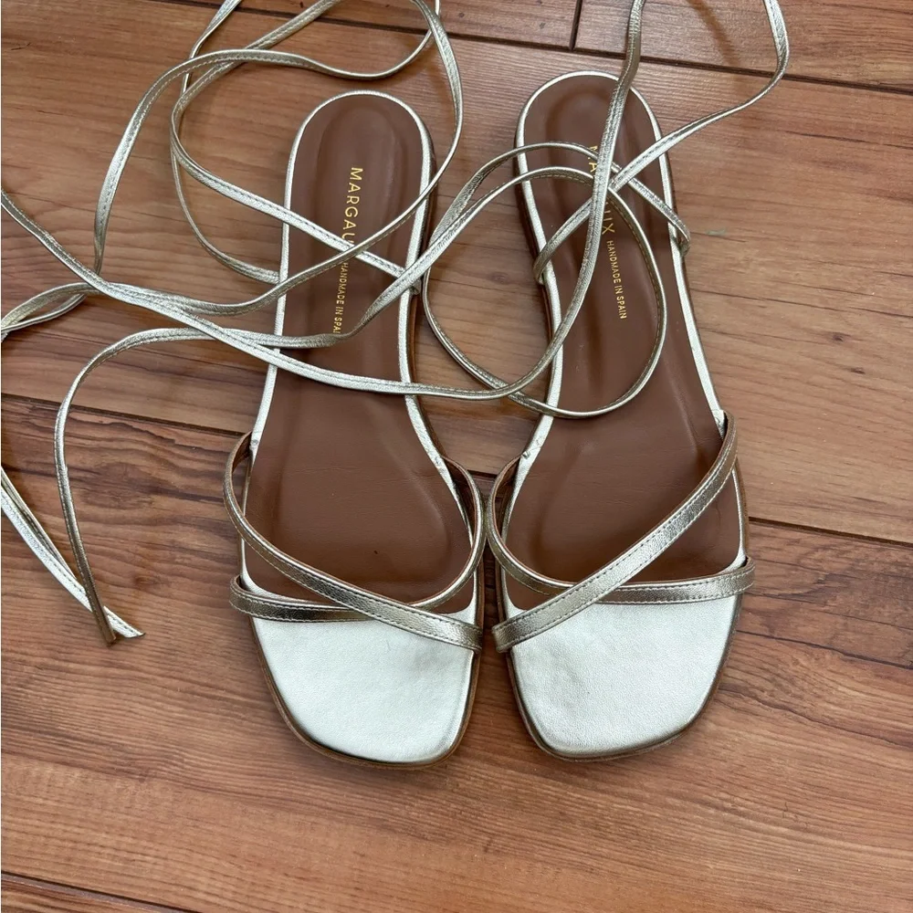 Margaux Champagne Women's Sandals - Picture 1 of 6